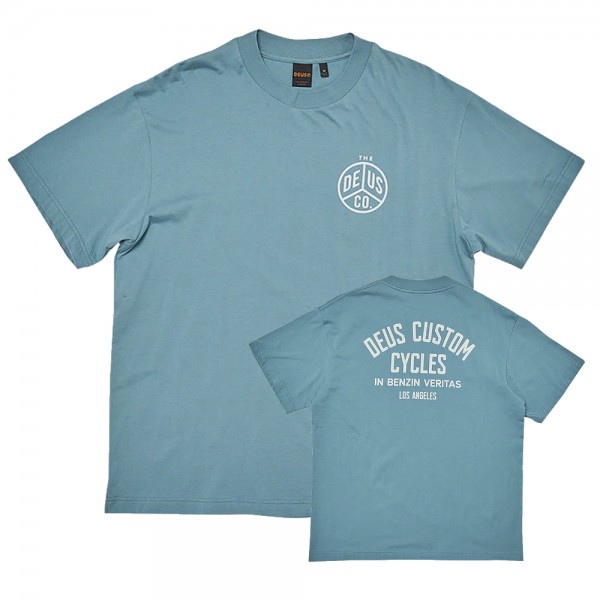 DEUS EX MACHINA T-Shirt Dice in Smoke Blau