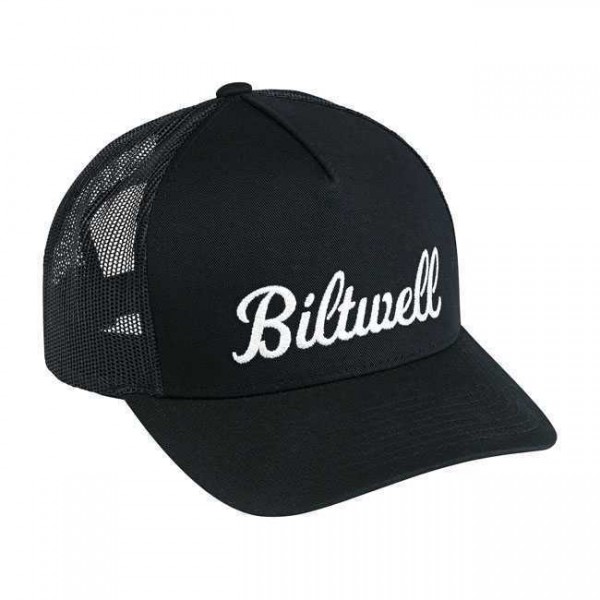 BILTWELL Hat Script Trucker - black
