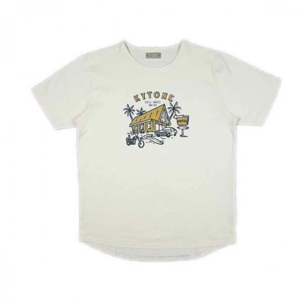 Kytone T-Shirt Chill House in white