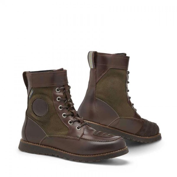 REV&#039;IT Motorcycle Boots Royale H2O - waterproof brown &amp; olive