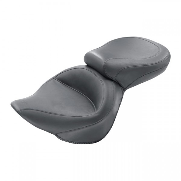 MUSTANG Seat Mustang, Wide Touring seat - 06-10 FXST with 200mm tire; 07-17 FLSTF Fatboy and 08-11 FLSTSB Cross Bones (NU)