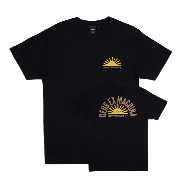Deus Ex Machina T-Shirt Sunflare schwarz