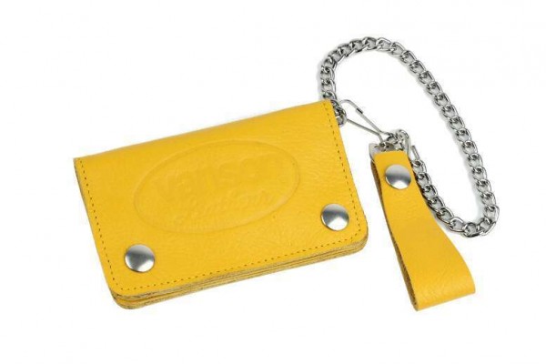 VANSON LEATHERS Wallet - &quot;Wallet 3&quot; - yellow