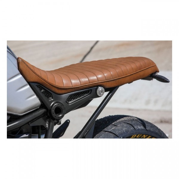 ROLAND SANDS Sitz Flat Out Enzo seat brown - 14-20 BMW R9T