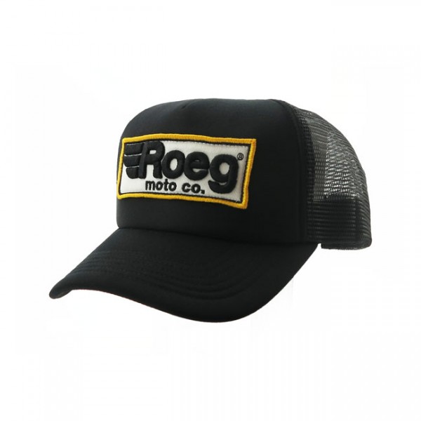 ROEG Trucker Hat Frank Logo black 