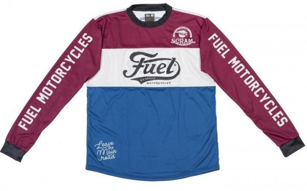 FUEL Moto Jersey Dune red, blue & white
