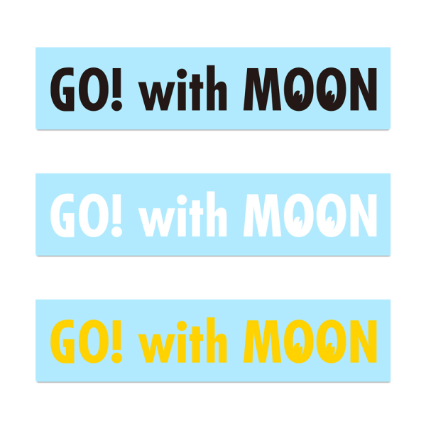 Mooneyes Sticker Go! with Moon