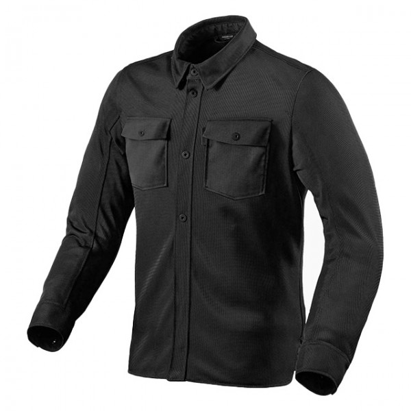 REV'IT Riding Shirt Tracer Air 2 in black