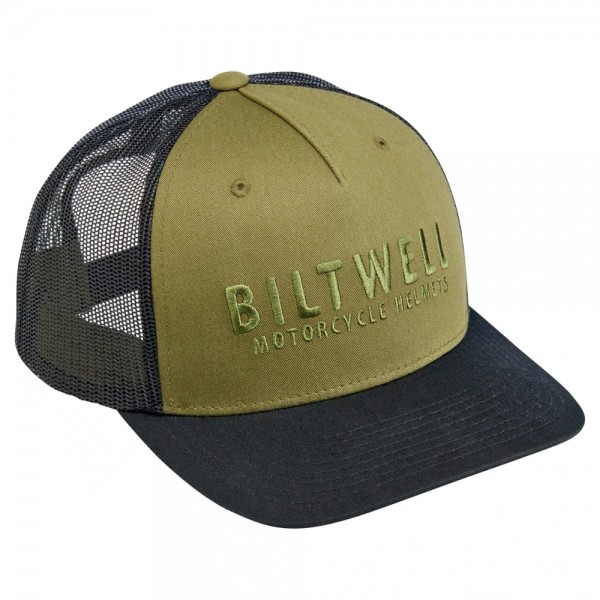 BILTWELL hat Woodsy in olive and black