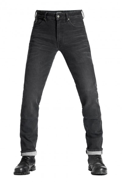 PANDO MOTO Jeans Robby Arm 01 in black