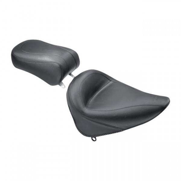 MUSTANG Seat Mustang, Standard Touring solo seat - 00-06 Softail with up to 150 stock tire (excl. Deuce) (NU)
