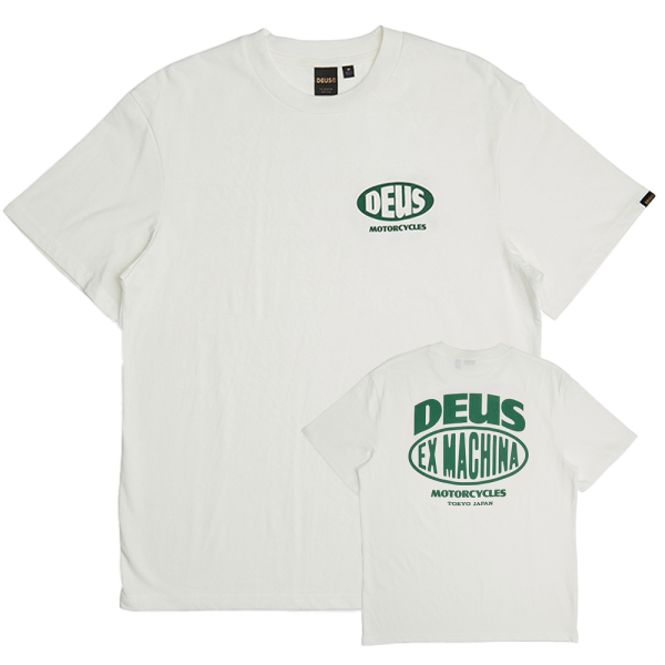 DEUS EX MACHINA T-Shirt Bellwhether vintage weiß