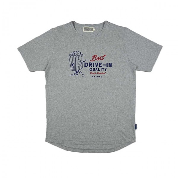Kytone T-Shirt Drive In Grau