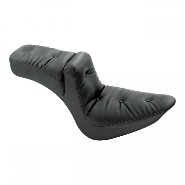 MUSTANG Sitz Mustang, Regal Duke 2-up seat - 06-10 FXST with 200mm tie; 07-17 FLSTF Fatboy and 0