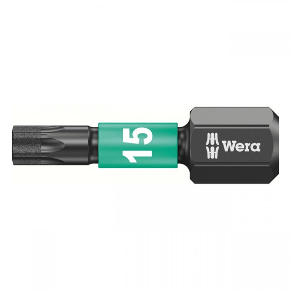 WERA Tools 1/4&quot; bit for Torx® screws Impaktor TX15 - Torx® screws
