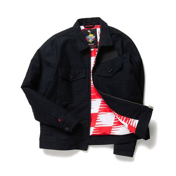 DEUS EX MACHINA jacket Naito Work Jacket in black