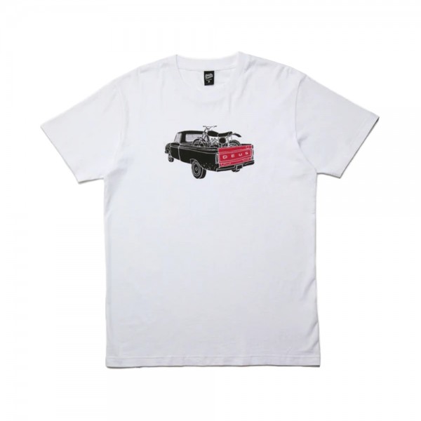 DEUS EX MACHINA T-Shirt Carby Pickup in Weiß