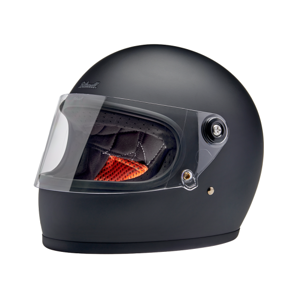 Biltwell Full Face Helmet Gringo S Flat Black ECE DOT