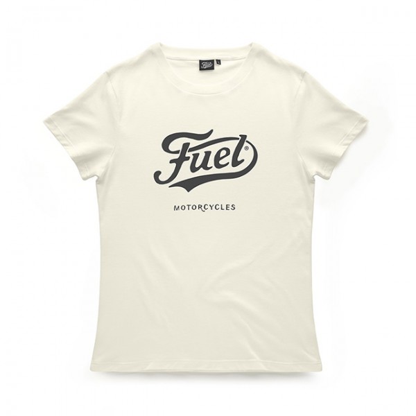 Fuel T-Shirt Cream with Logo