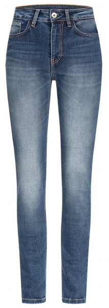 ROKKER Damen Jeans Rokkertech High Waist Slim - blau