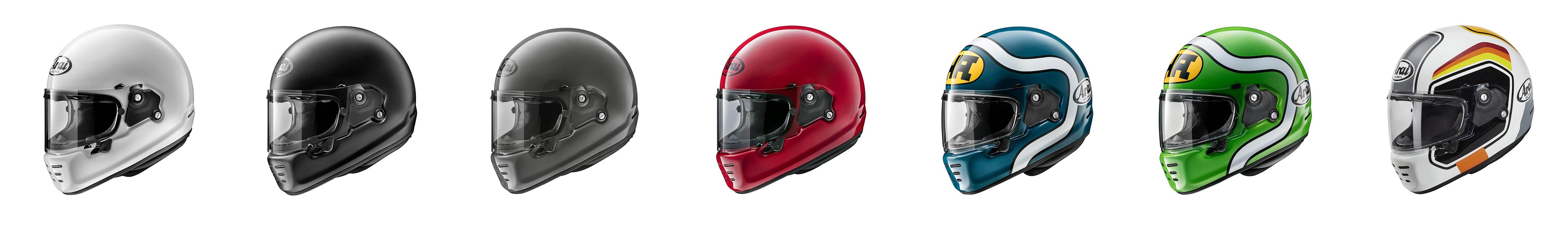 New ARAI Concept-X helmets at a glance