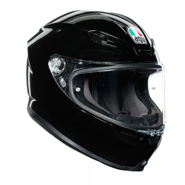 AGV full face helmet K6 in black with ECE