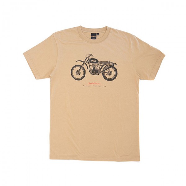 DEUS EX MACHINA t-shirt Parilla Wildcat Tee in brown