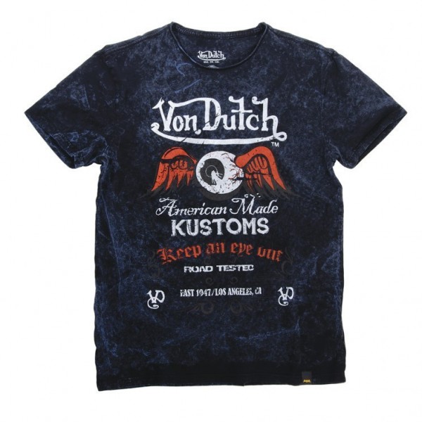 VON DUTCH T-Shirt Jack - dunkelblau