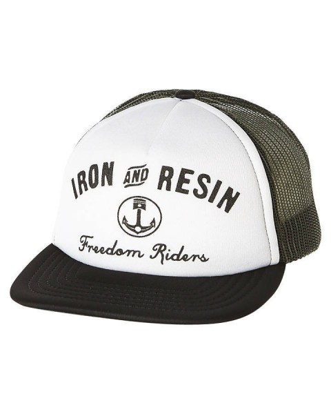 IRON &amp; RESIN Hat Depot - black &amp; olive