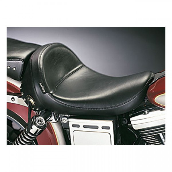 LEPERA Seat LePera, Monterey solo seat. Smooth with skirt - 91-95 Dyna (excl. FXDWG) (NU)