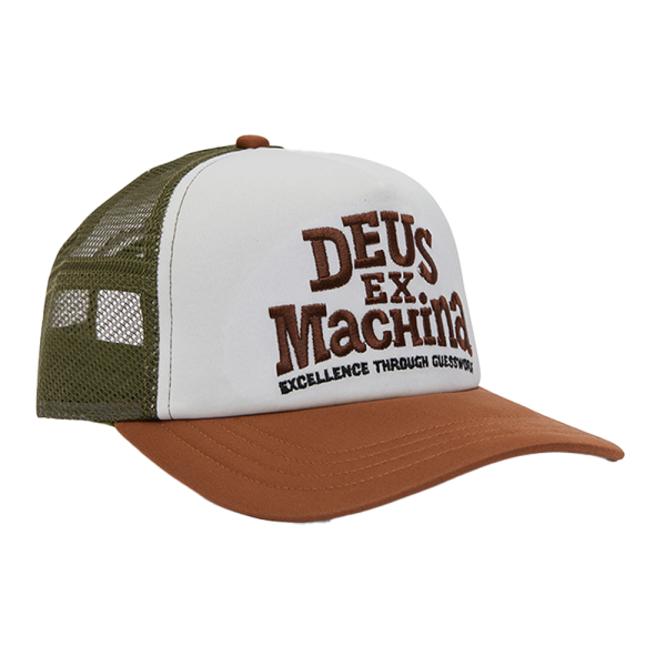 DEUS EX MACHINA Hat Guesswork Trucker brown