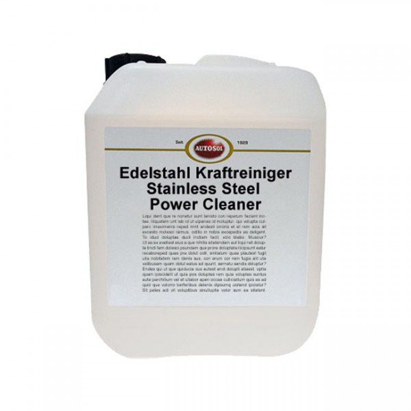 AUTOSOL Accessories Stainless Steel Power Cleaner Canister - 10L