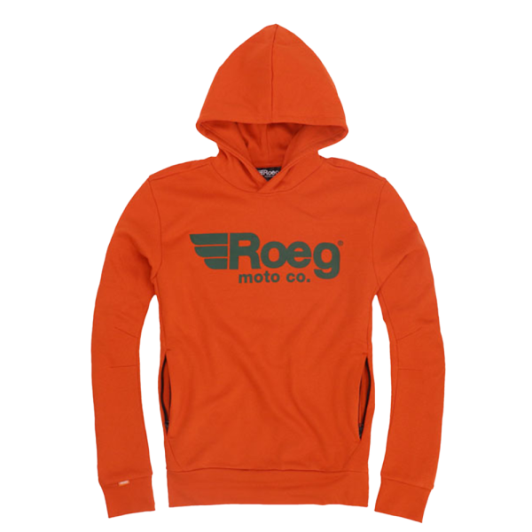 Roeg Hoodie Howard with Logo orange
