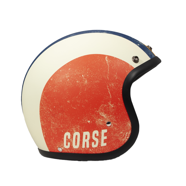 DMD Retro open face helmet Corse ECE.06