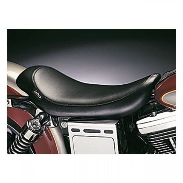 LEPERA Seat LePera, Silhouette solo seat. Smooth. Gel - 04-05 Dyna (excl. FXDWG) (NU)