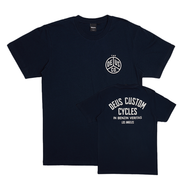 DEUS T-Shirt Dice navy